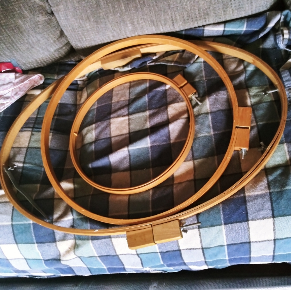 Quilting/ needlepoint hoops